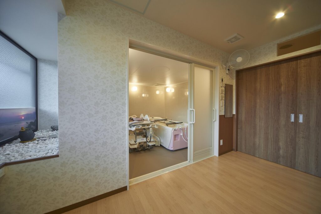 特別養護老人ホームみなみかぜ ストレッチャー浴