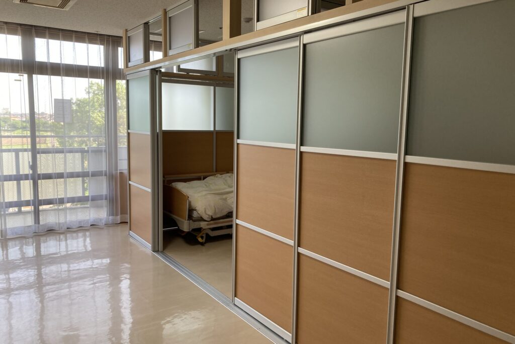 特別養護老人ホームみなみかぜ 多床室(4人部屋)